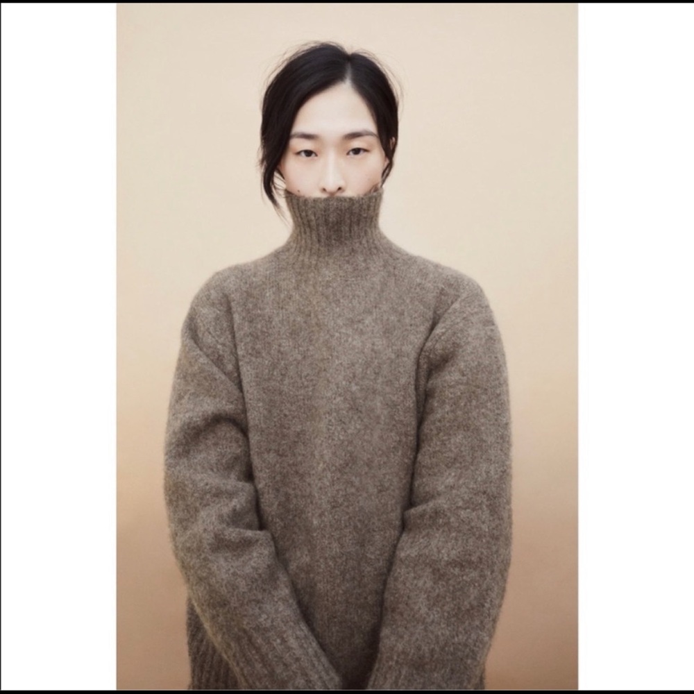 ZARA WOOL ALPACA SWEATER Size S